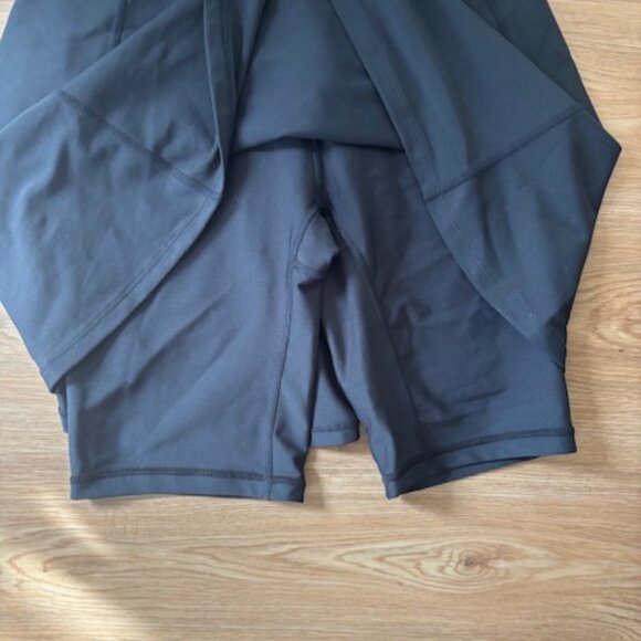 Aqua Athletic Racer Back Sports, Tennis, Gym Dress w/Bike Shorts NWT XS - Picture 3 of 8